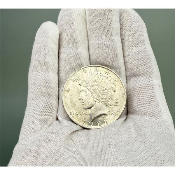 1922 P Silver Peace Dollar