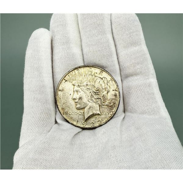 1923 D Silver Peace Dollar