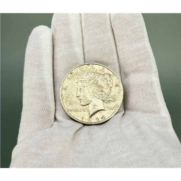 1922 P Silver Peace Dollar