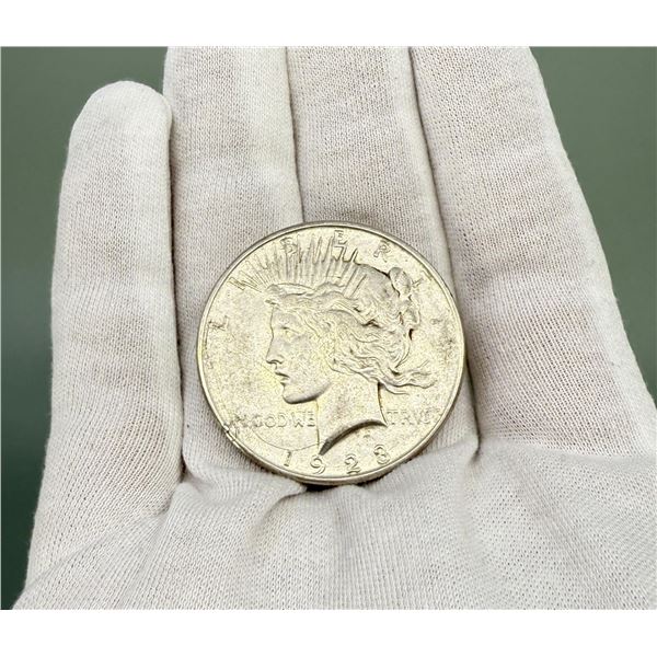 1923 D Silver Peace Dollar