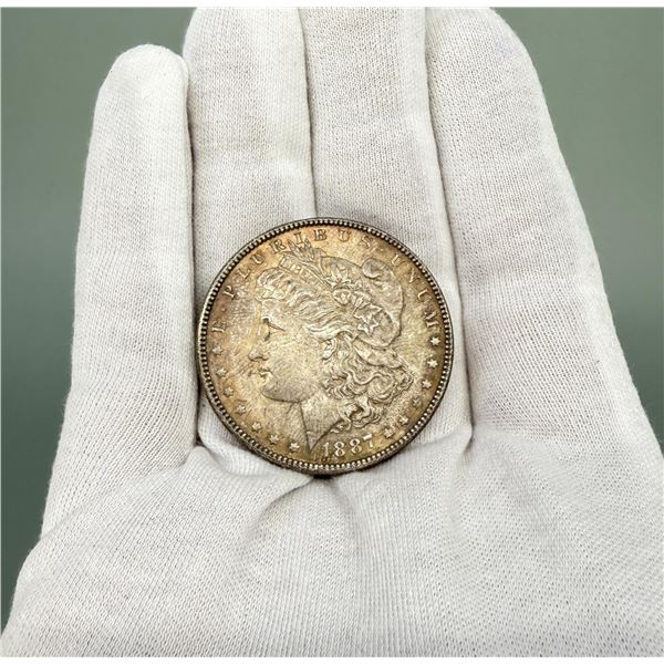 1887 P Morgan Silver Dollar