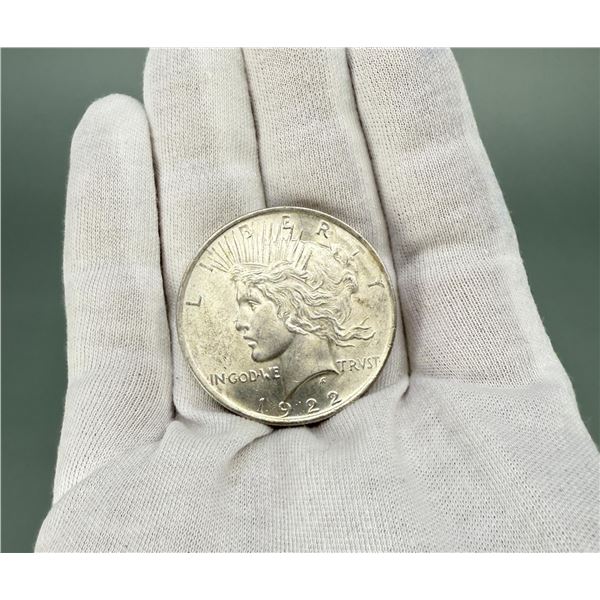 1922 P Silver Peace Dollar