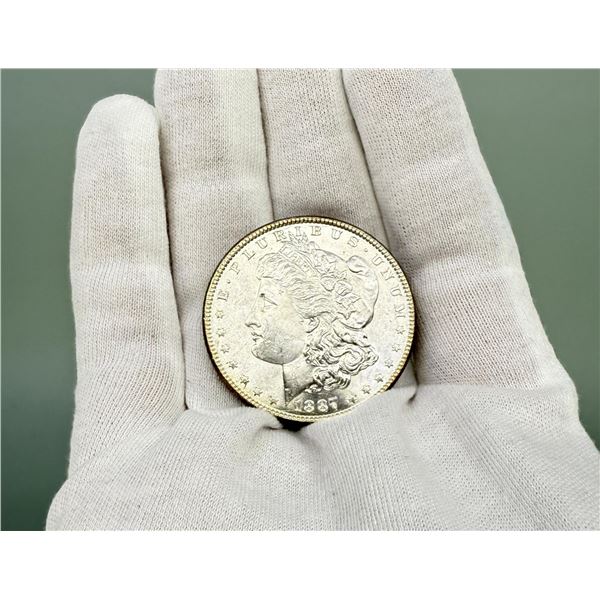 1887 P Morgan Silver Dollar