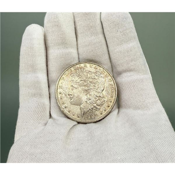 1901 O Morgan Silver Dollar