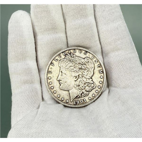 1901 O Morgan Silver Dollar