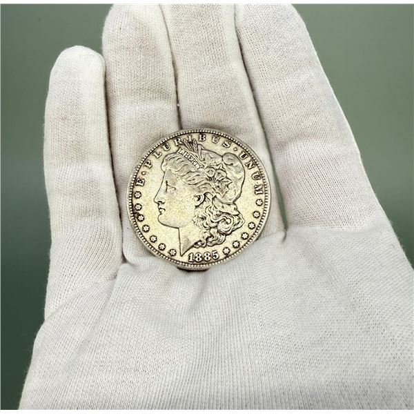 1885 P Morgan Silver Dollar