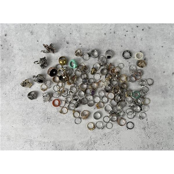Lot of Costume Jewelry Rings