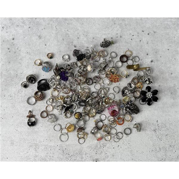 Lot of Costume Jewelry Rings