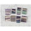 Image 1 : Group Of Rainbow Fluorite Mini Slabs