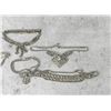 Image 3 : Collection of Costume Jewelry Rhinestone Necklaces