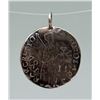 Image 1 : Silver Plated Copy of Ancient Coin Pendant