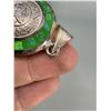 Image 3 : Sterling Silver Opal Mayan Calendar Pendant