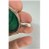 Image 3 : Sterling Silver Malachite Pendant