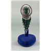Image 1 : Navajo Malachite Sterling Button Cover