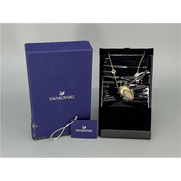 Swarovski Crystal Beatle Necklace