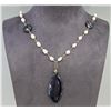 Image 1 : Pearl Bead With Shell Pendant Necklace