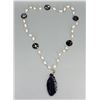 Image 2 : Pearl Bead With Shell Pendant Necklace