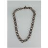 Image 2 : Sterling Silver Chain Link Toggle Necklace