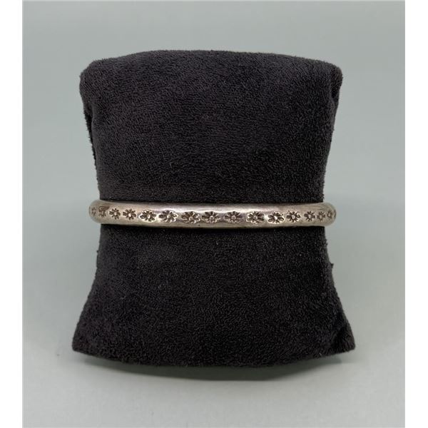 Navajo Sterling Silver Cuff Bracelet