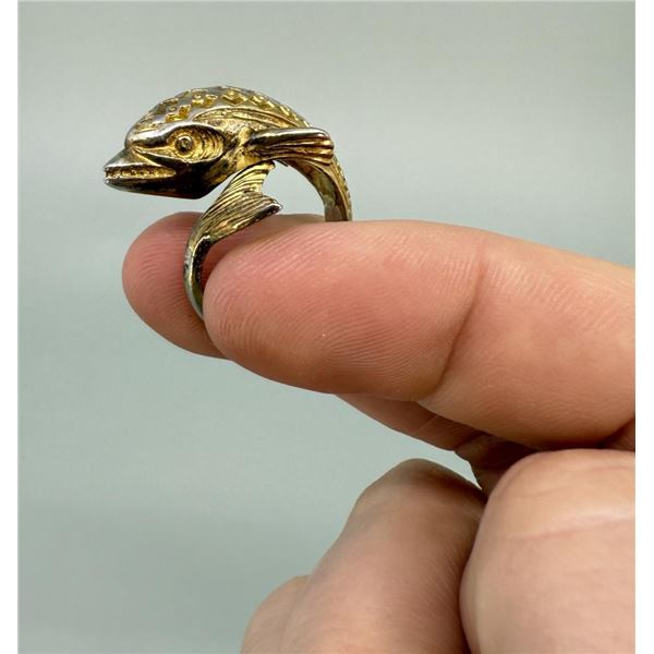 Sterling Silver Dolphin Ring