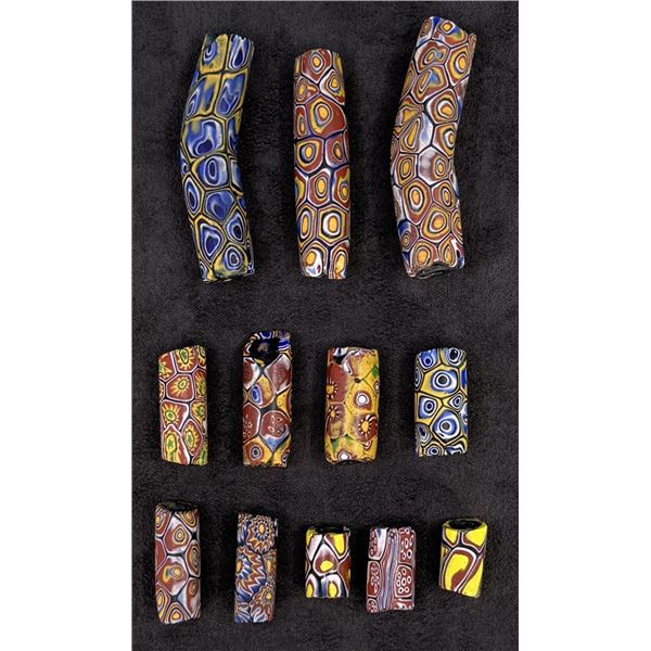 Millefiori Native American Indian Trade Beads