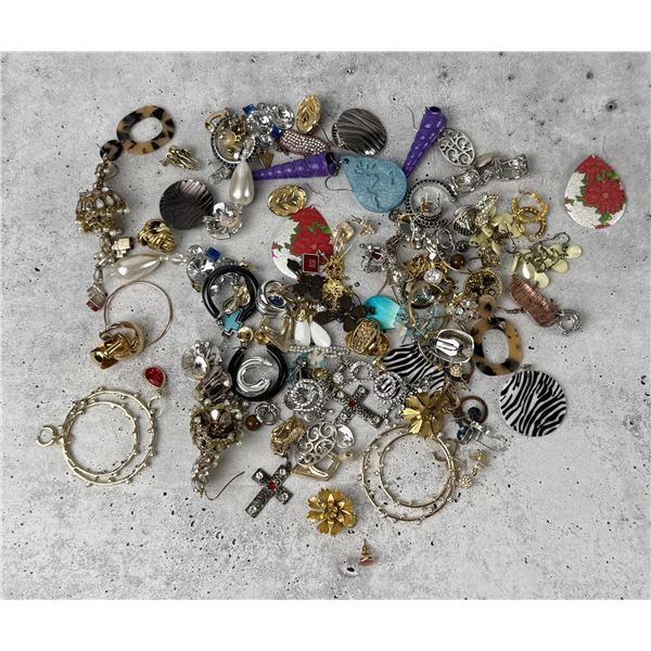 Group Of Costume Jewelry Earrings