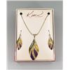Image 2 : Kim Rogers Designer Earring & Necklace Set