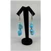Image 1 : Navajo Turquoise Nugget Earrings