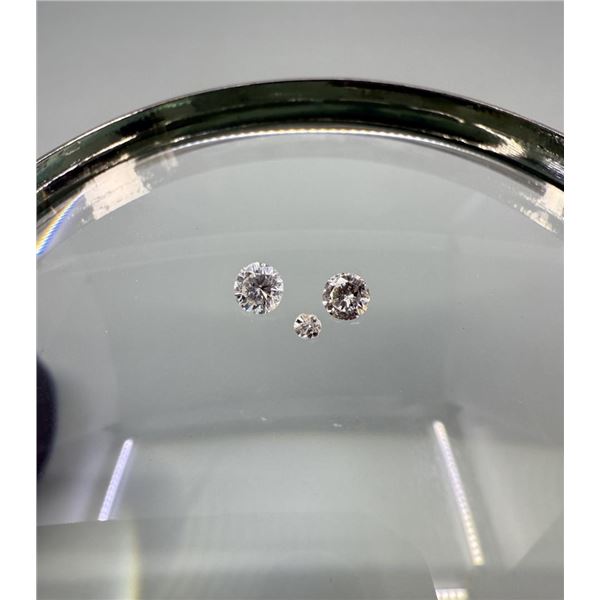 .35ct Total Weight Cut Diamonds