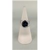 Image 1 : Sterling Silver Blue Topaz Ring