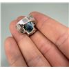 Image 3 : SAM Sterling Silver and Labradorite Ring