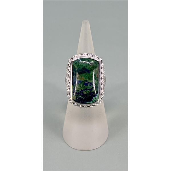 Bella Luce Sterling Silver Azurite Ring