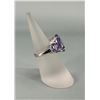 Image 2 : Bella Luce Sterling Silver Lab Amethyst Ring