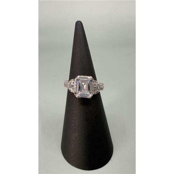 Sterling Silver CZ Ring