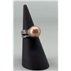 Image 1 : Tahitian Pearl Sterling Silver Ring