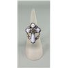 Image 1 : Sarda Sterling Silver Cross Ring