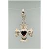 Image 1 : Judith Ripka Sterling Silver Cross Charm