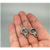Image 2 : Sterling Silver Turquoise Earrings