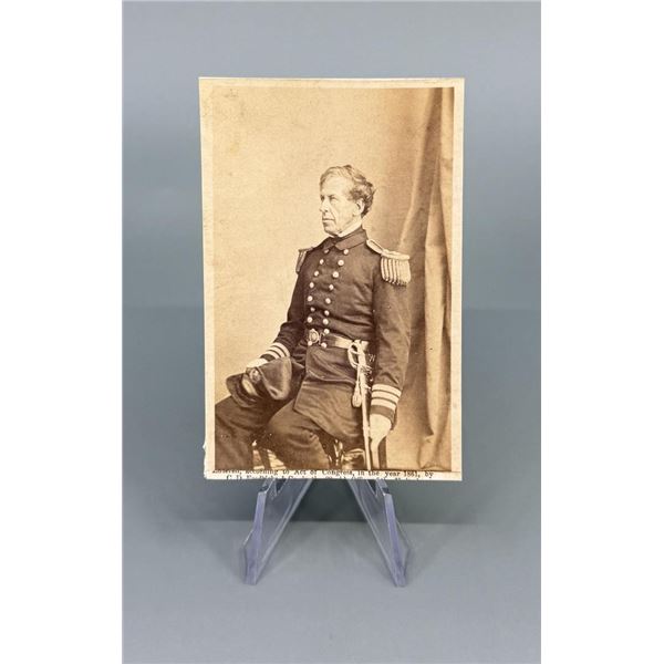 Admiral Charles Wilkes Civil War CDV Photo