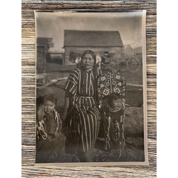 Edward Boos Flathead Indian Montana Photo