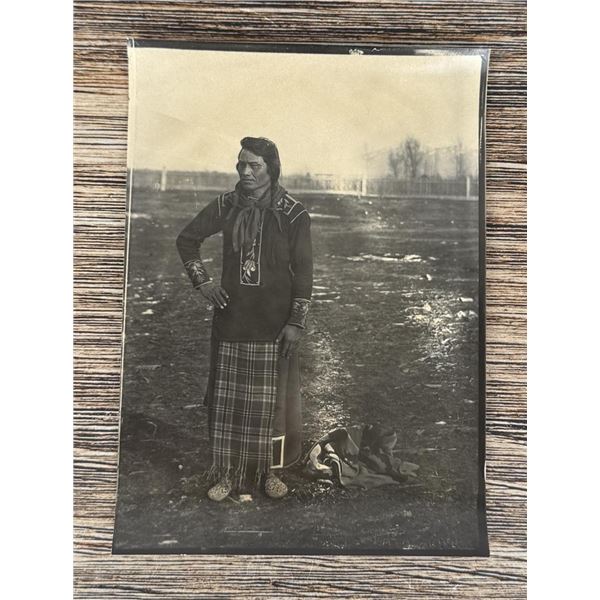 Edward Boos Flathead Indian Montana Photo