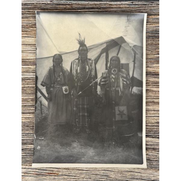 Edward Boos Flathead Indian Montana Photo