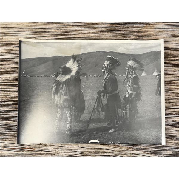 Edward Boos Flathead Indian Montana Photo