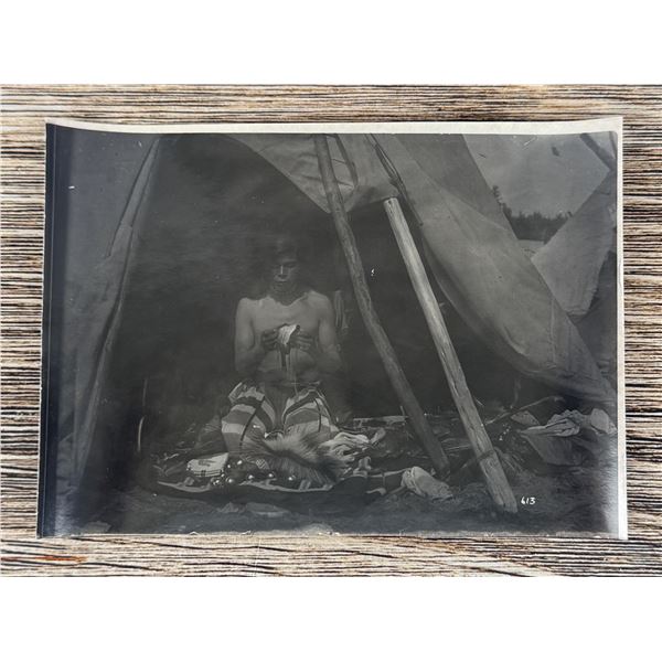 Edward Boos Flathead Indian Montana Photo