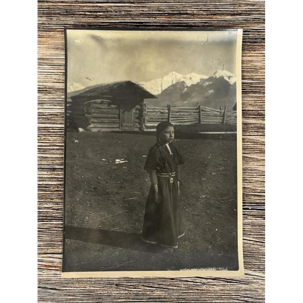 Edward Boos Flathead Indian Montana Photo