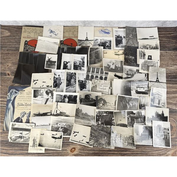 Collection of WW2 Photos and Negatives