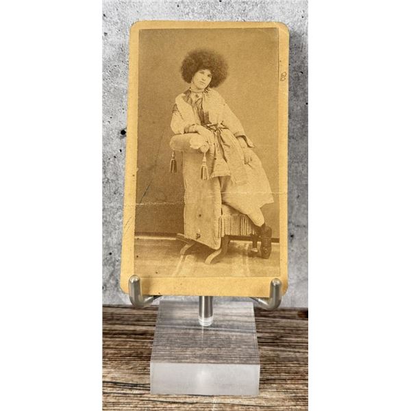 Zuruby Hannum Barnum’s Circassian Girl CDV Photo