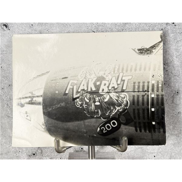 WW2 Bomber Airplane Plane Nose Art Photo