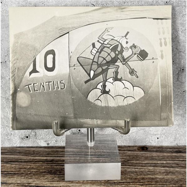 WW2 Bomber Airplane Plane Nose Art Photo