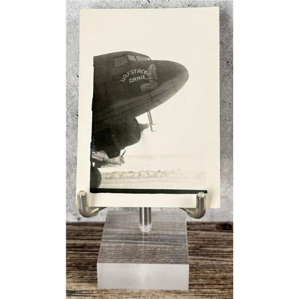 WW2 Bomber Airplane Plane Nose Art Photo